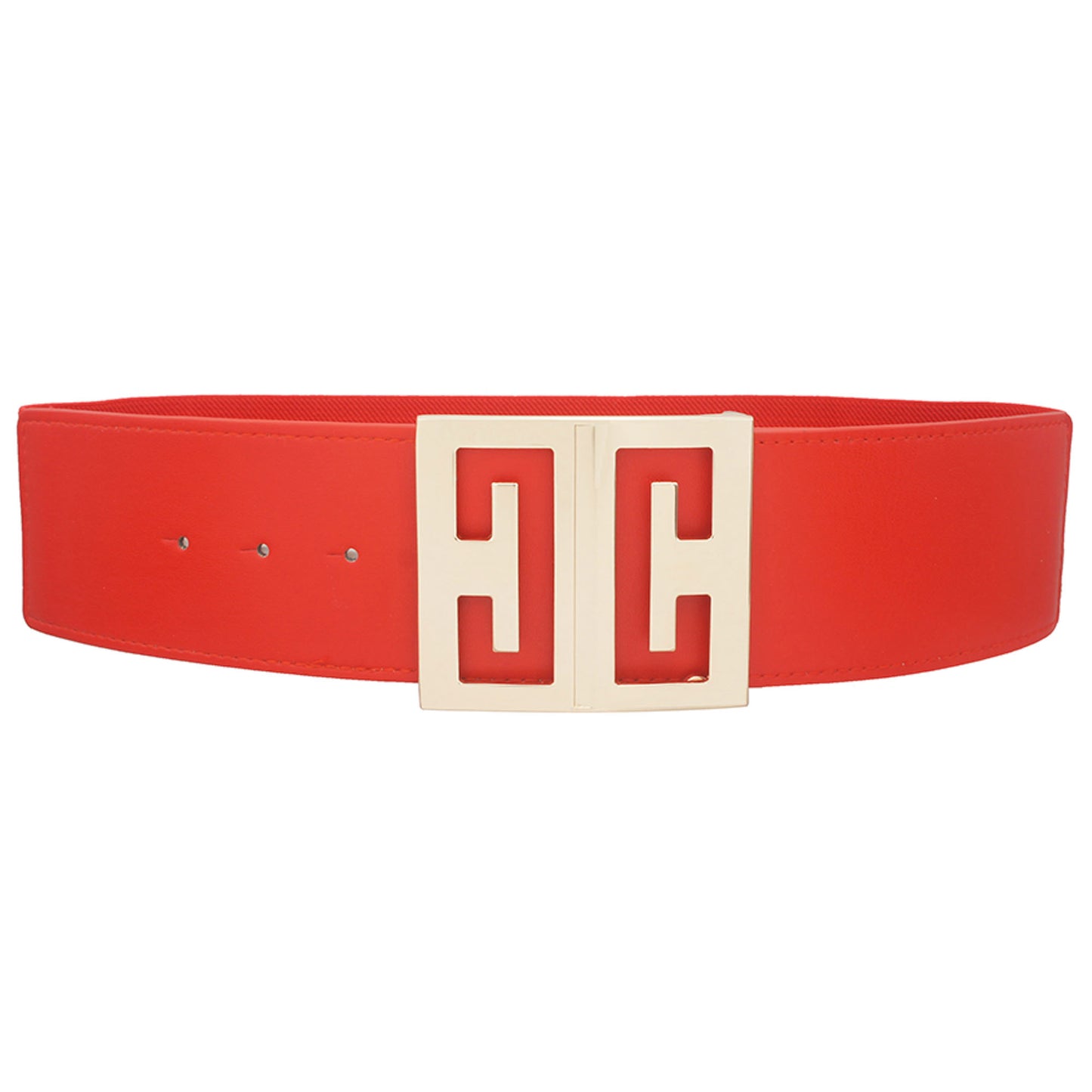 Mirror Cut Out Square Buckle Belt JoySkyBoutique