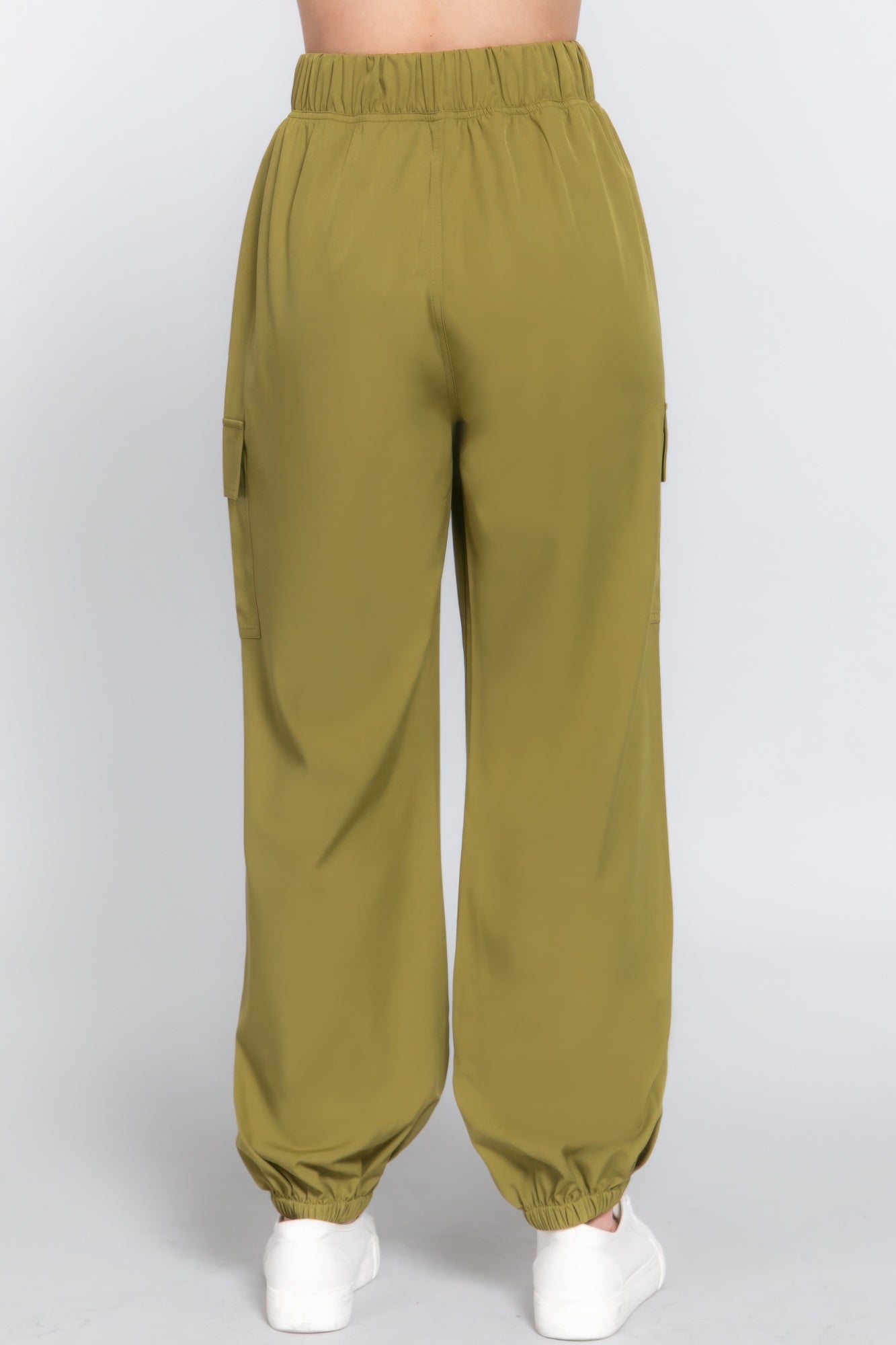 Light Weight Stretch Woven Cargo Jogger Pants JoySkyBoutique