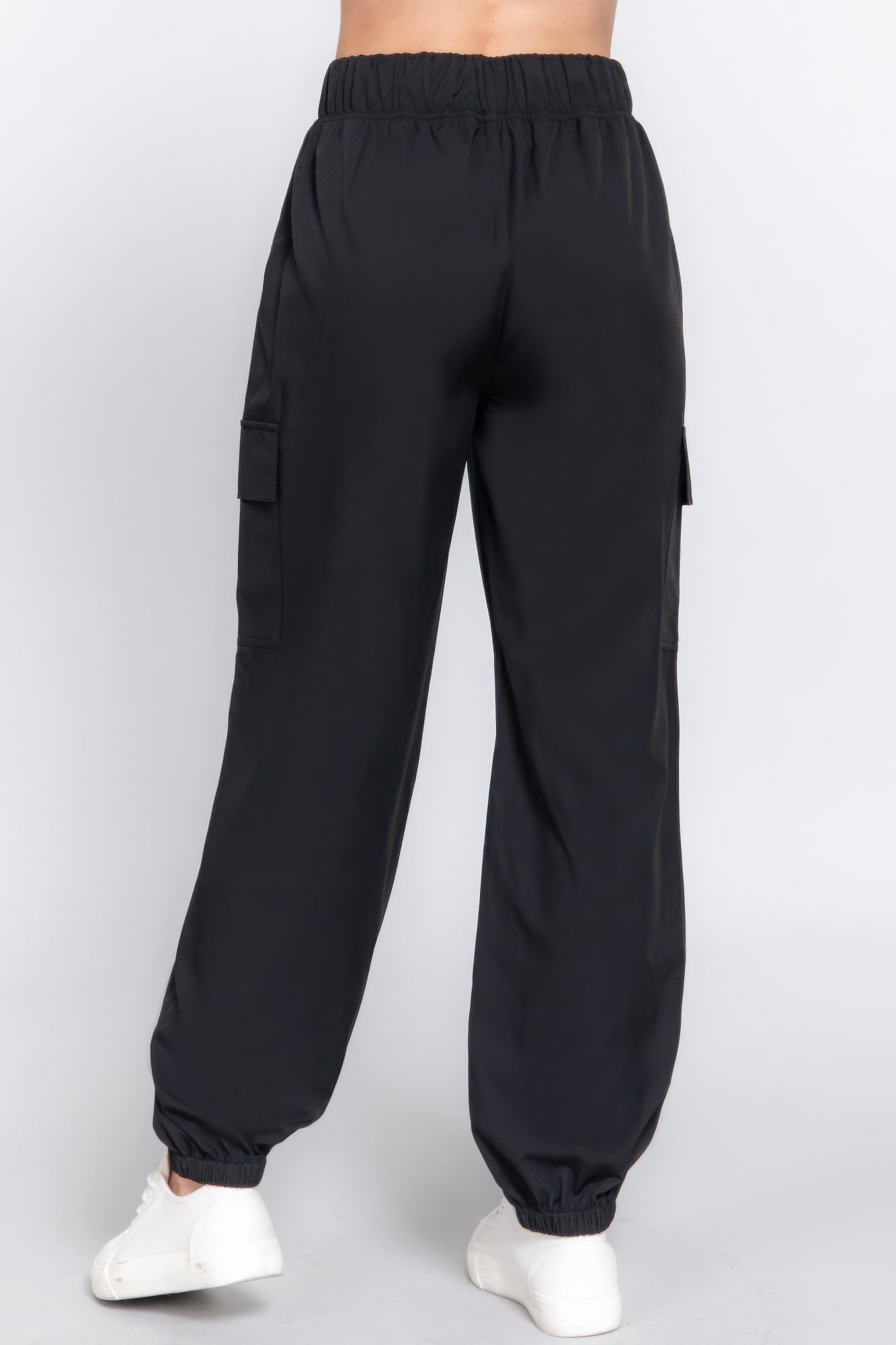 Light Weight Stretch Woven Cargo Jogger Pants JoySkyBoutique