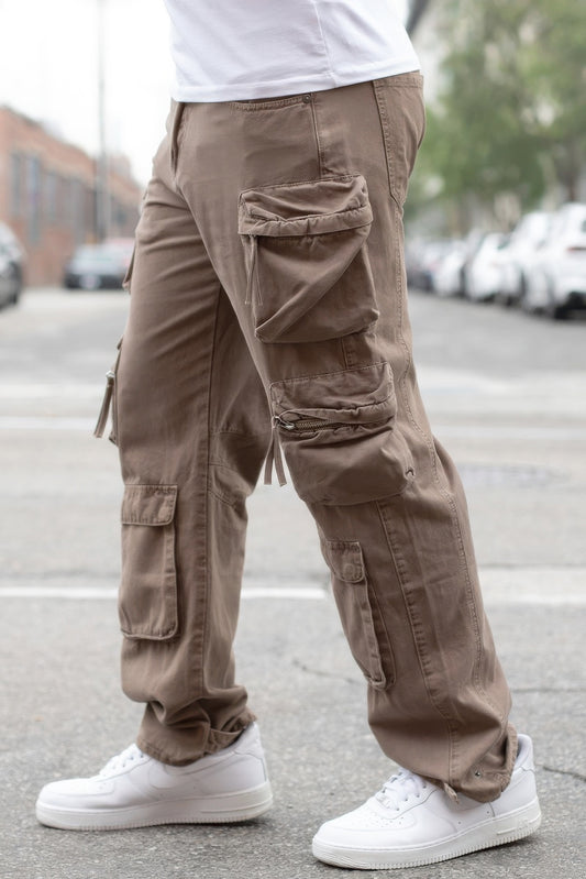 Baggy Fit Cargo Pants JoySkyBoutique