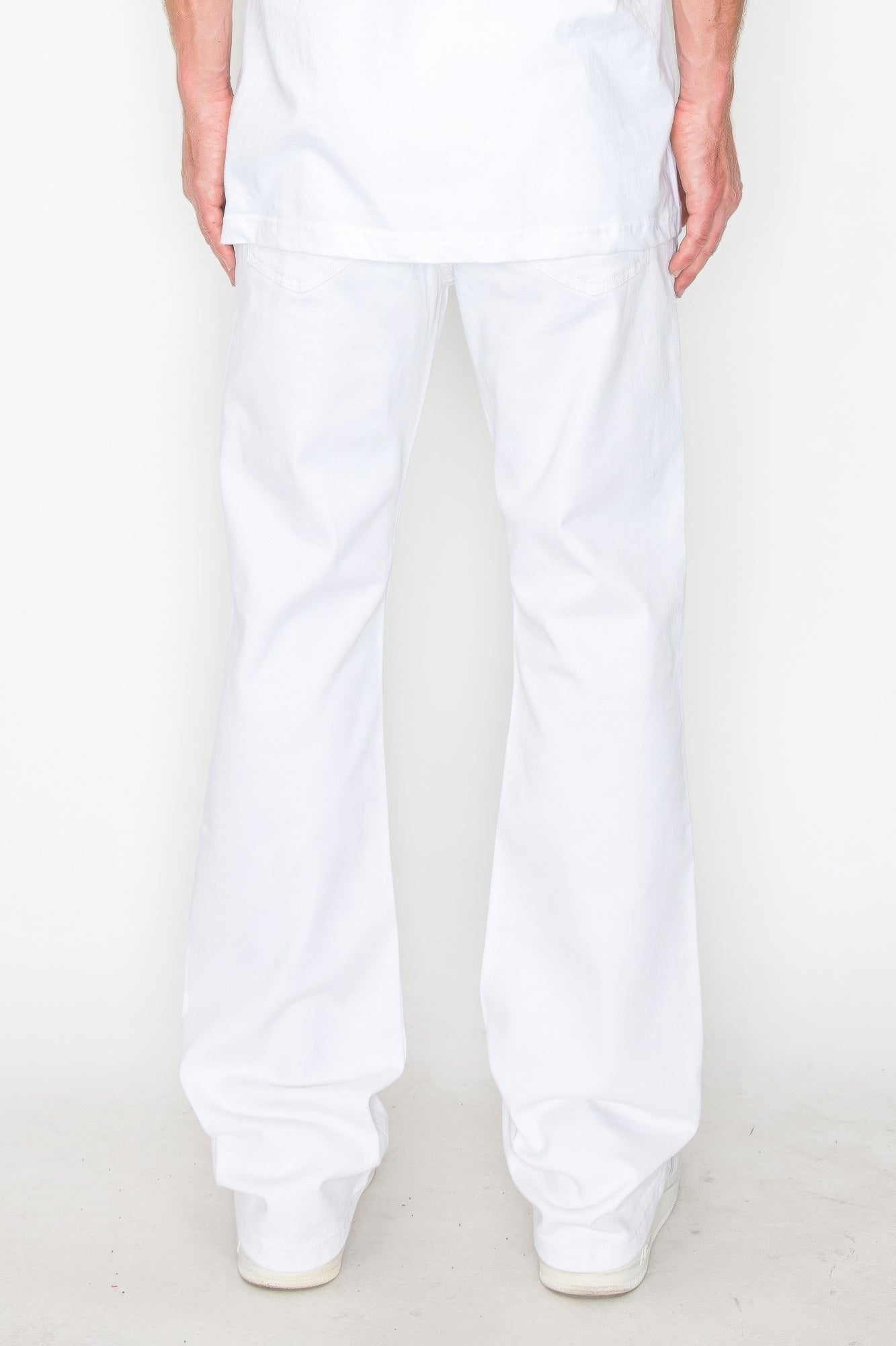 Bootcut Rip & Repair Colored Jeans JoySkyBoutique