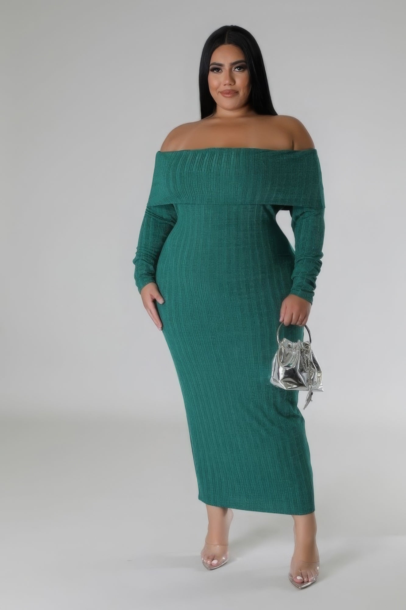 Off Shoulders Stretch Dress JoySkyBoutique