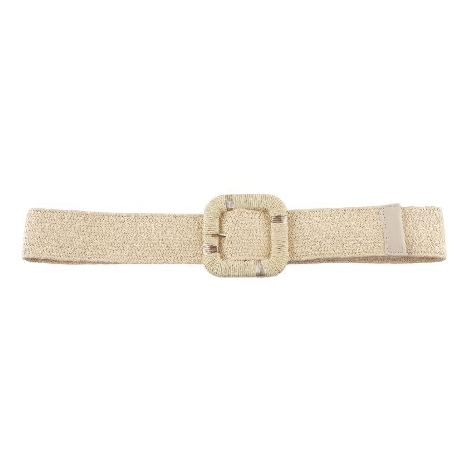 Straw Buckle Elastic Belt JoySkyBoutique