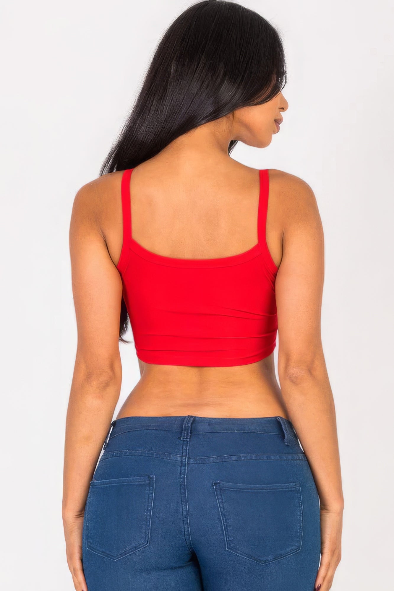 Ribbed Knit Cami Crop Top JoySkyBoutique