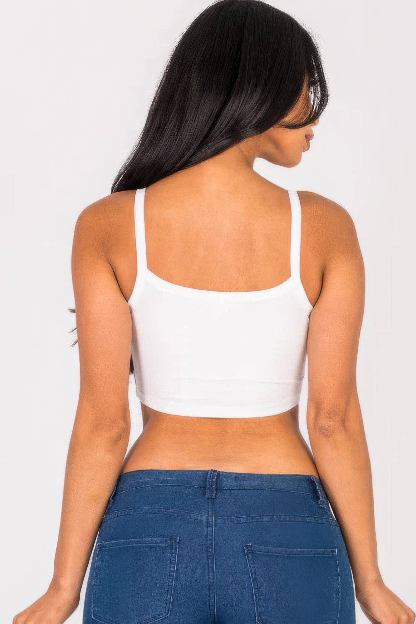 Ribbed Knit Cami Crop Top JoySkyBoutique