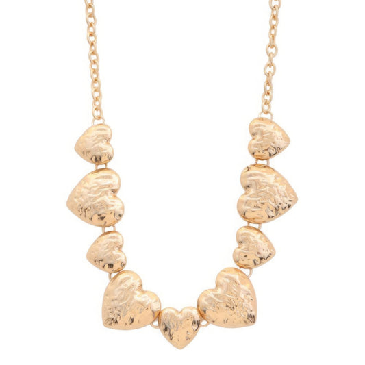 Metal Chain Heart Necklace JoySkyBoutique