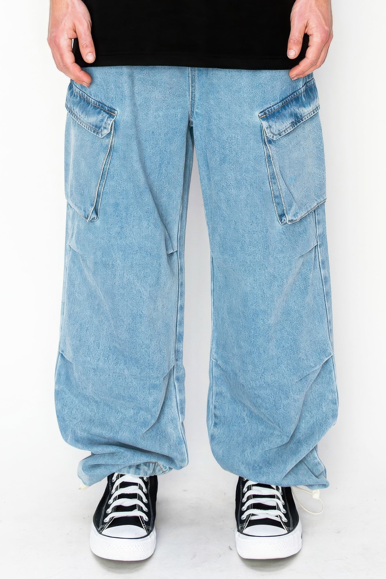 Parachute Baggy Cargo Jogger Pants JoySkyBoutique