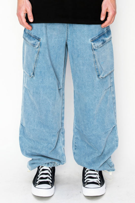 Parachute Baggy Cargo Jogger Pants JoySkyBoutique