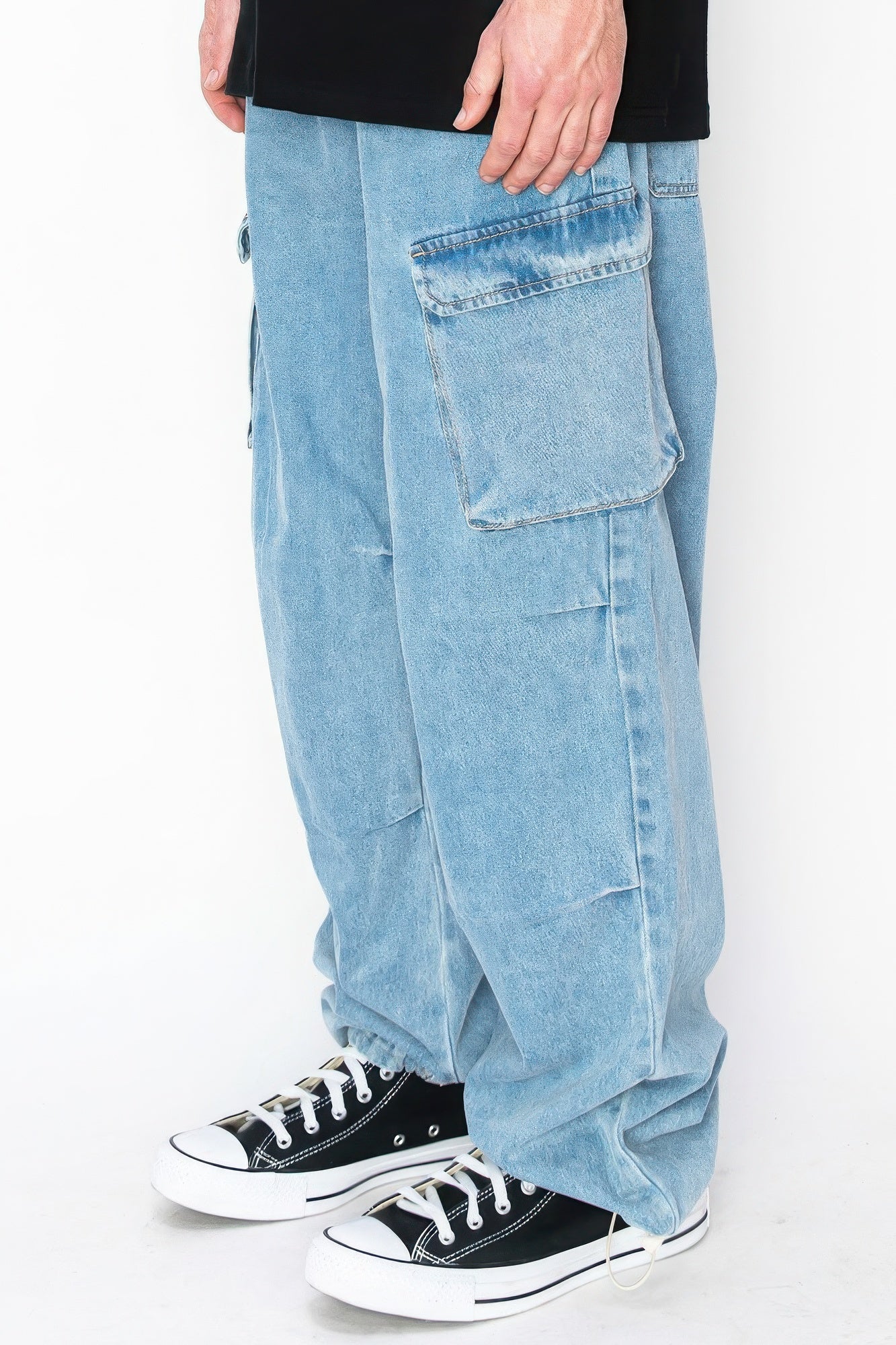 Parachute Baggy Cargo Jogger Pants JoySkyBoutique