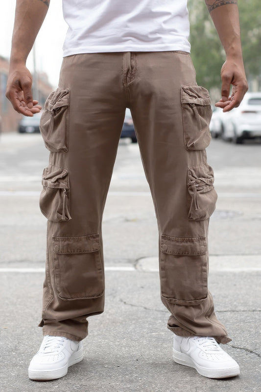 Baggy Fit Cargo Pants JoySkyBoutique