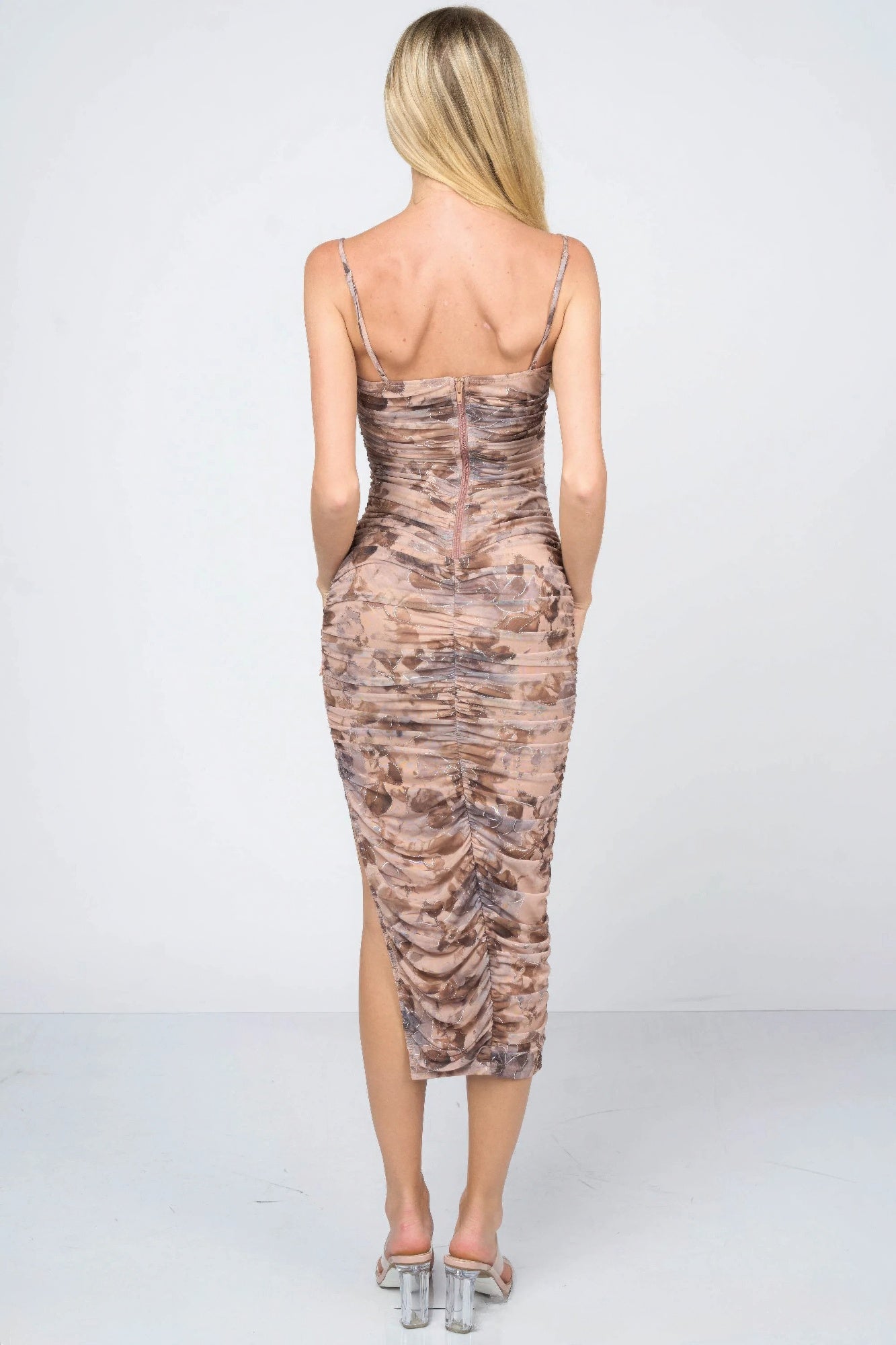 Romantic floral print mini dress JoySkyBoutique