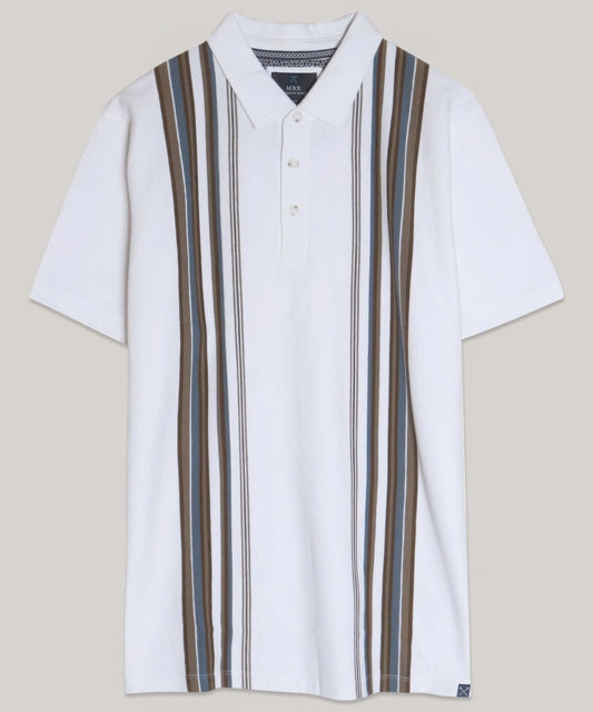 Striped polo JoySkyBoutique