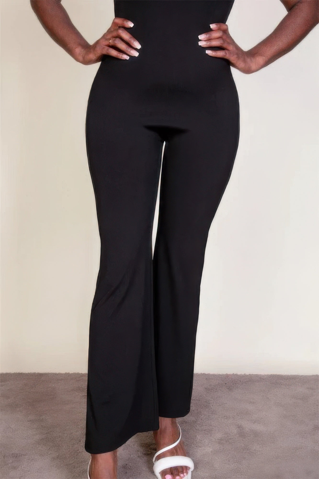 Ribbed sleeveless wide leg jumpsuit JoySkyBoutique