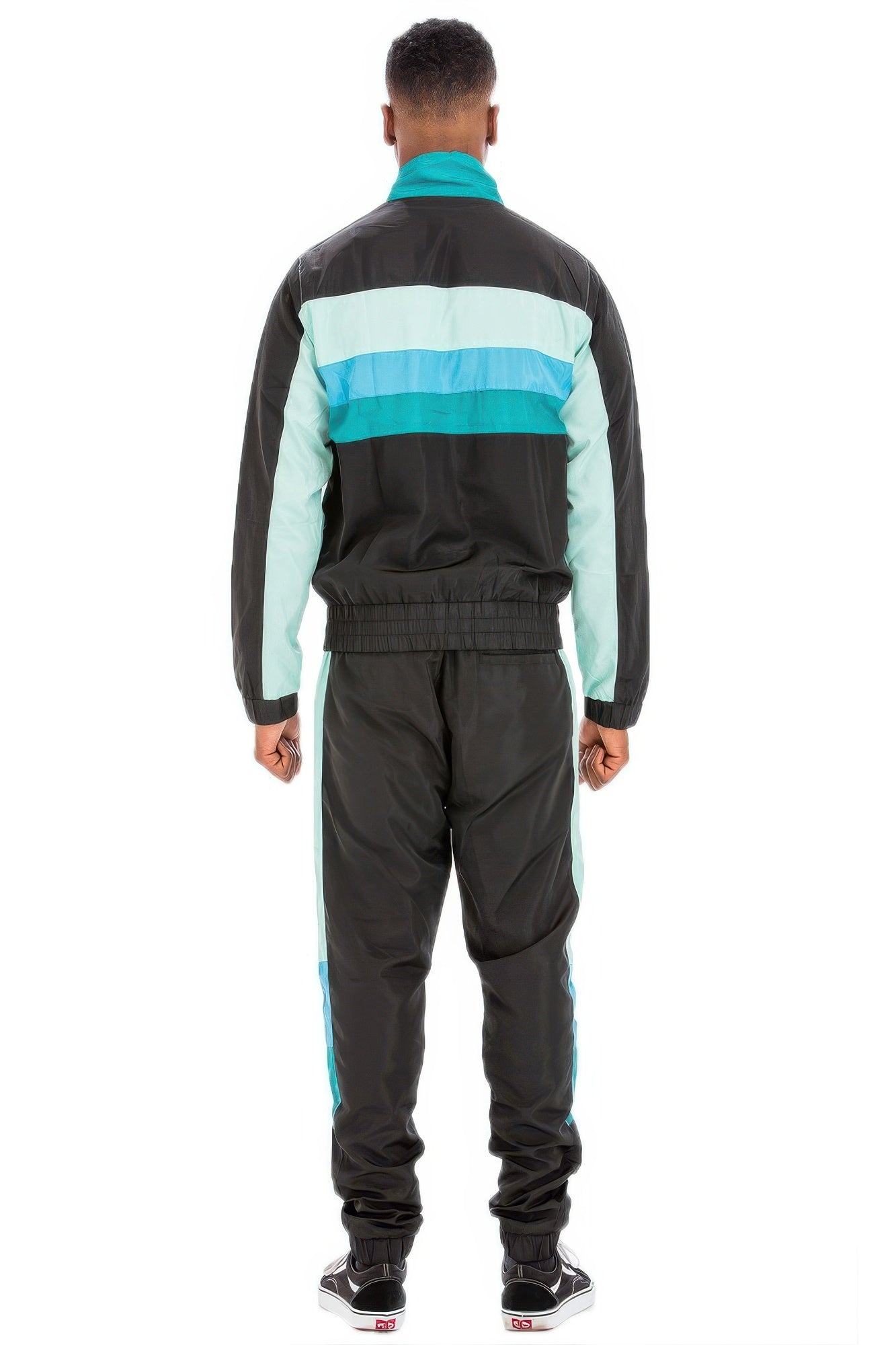 Windbreaker Chevron Track Suit JoySkyBoutique